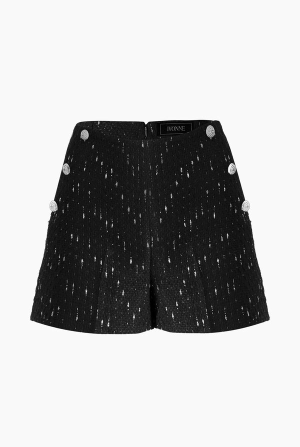 Short Negro Sastreado