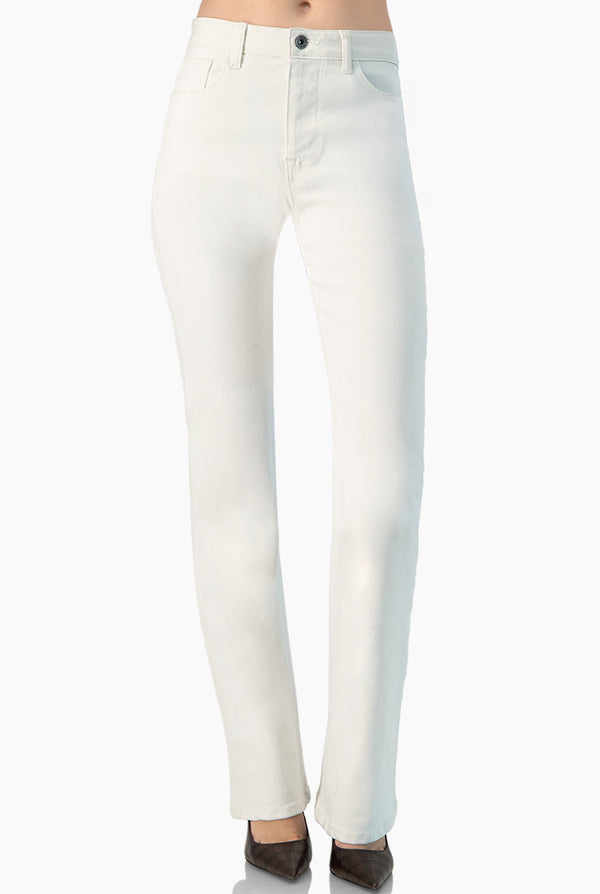 Jeans recto blanco