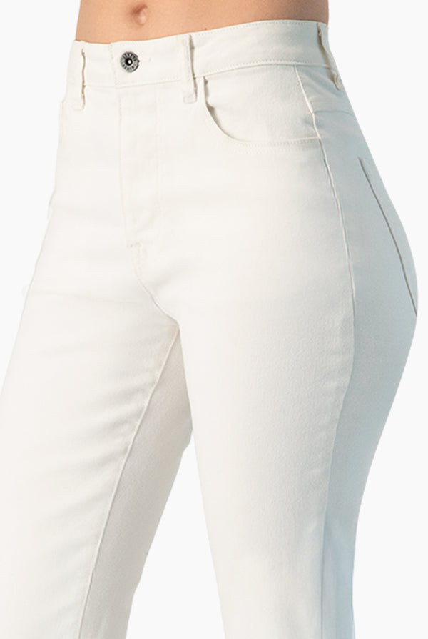 Jeans recto blanco