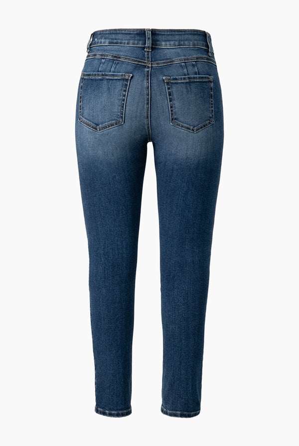 Jeans skinny un boton