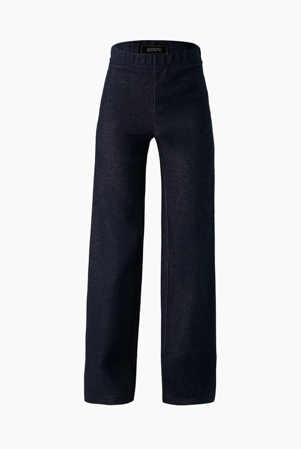 Pantalon amplio sin bolsas