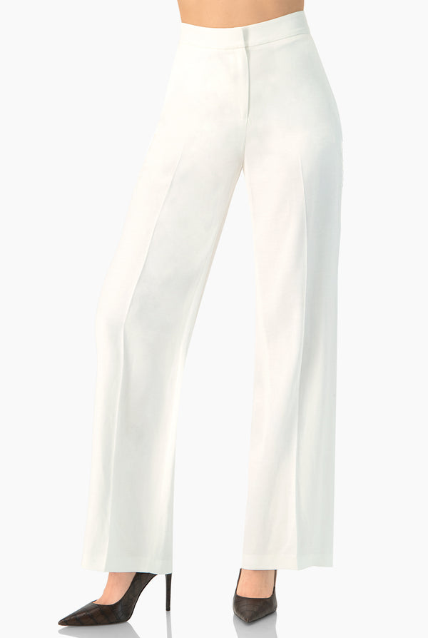 Pantalon liso amplio