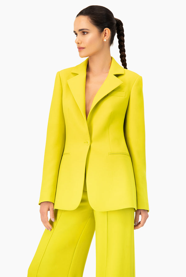 Saco Sastreado Verde Elegante