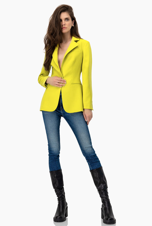 Saco Blazer Verde Elegante