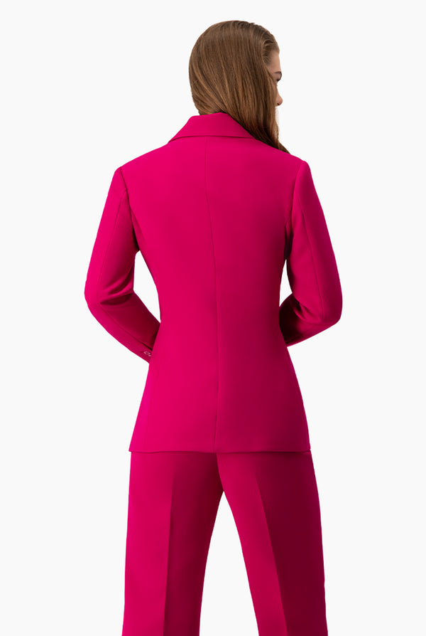 Saco Cruzado Fucsia Ivonne