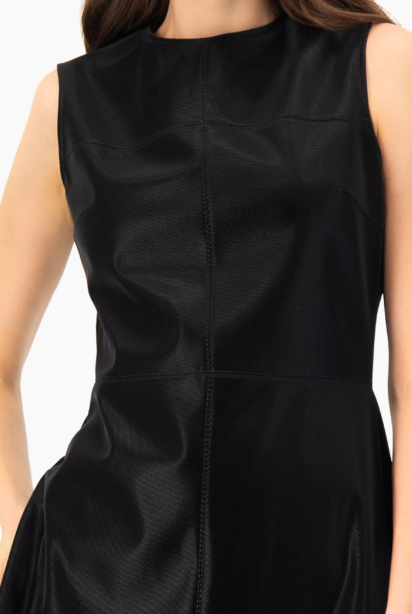 Vestido Negro Formal Sin Mangas