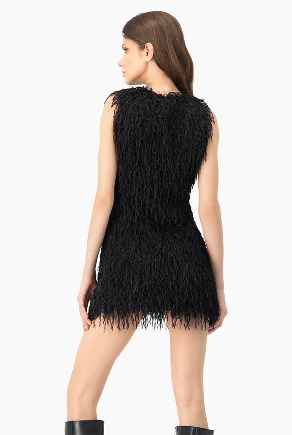 Vestido Corto Negro Elegante