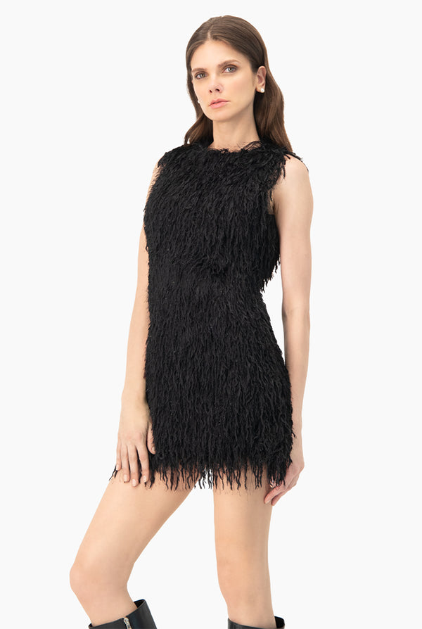 Vestido Corto Negro Elegante