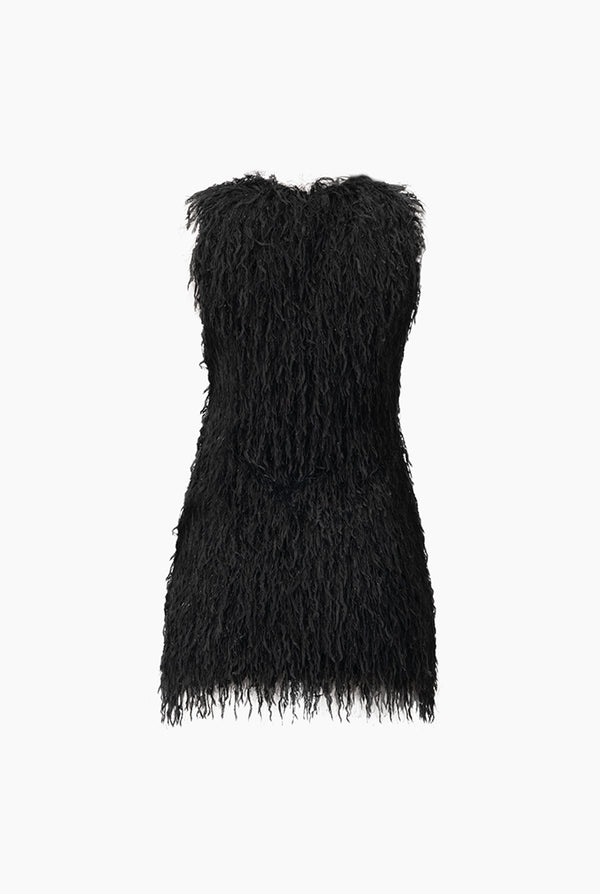 Vestido Corto Negro Elegante