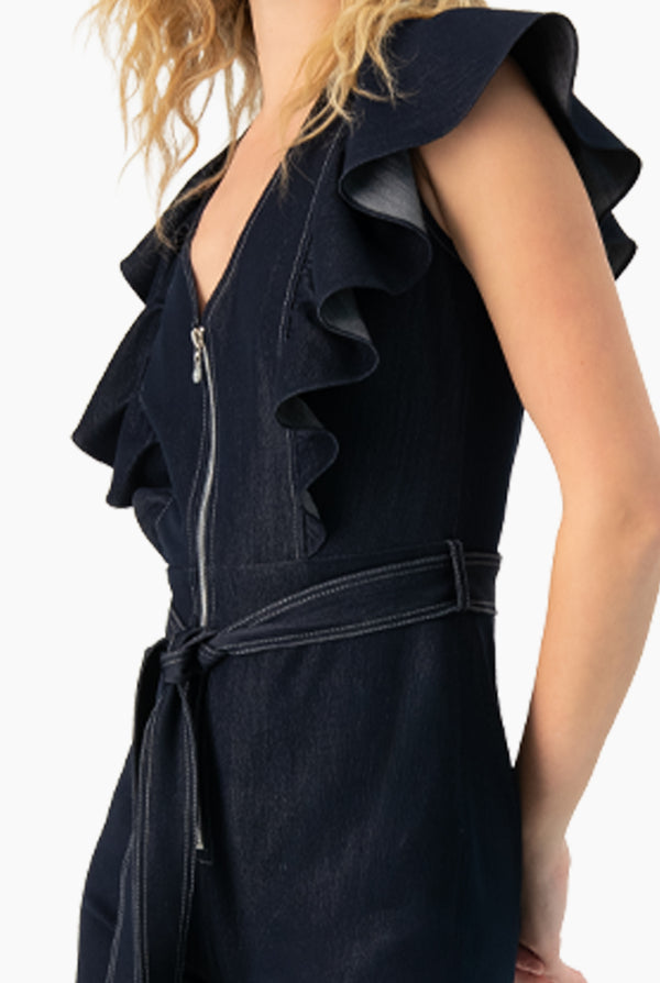 Jumpsuit de escote V