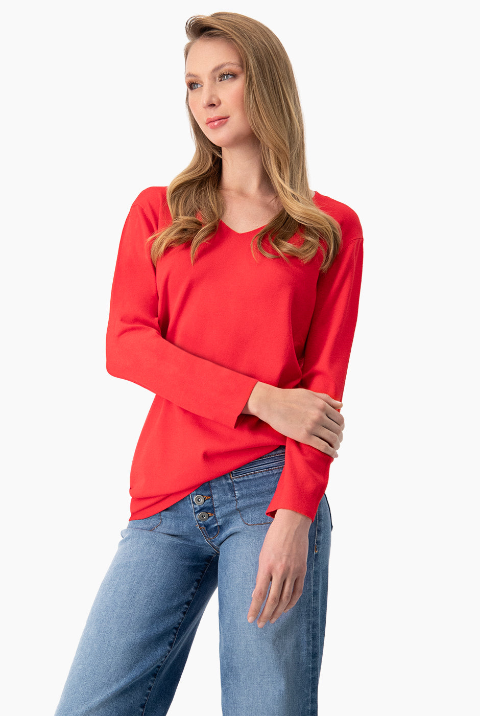 Suéter Punto V-Neck