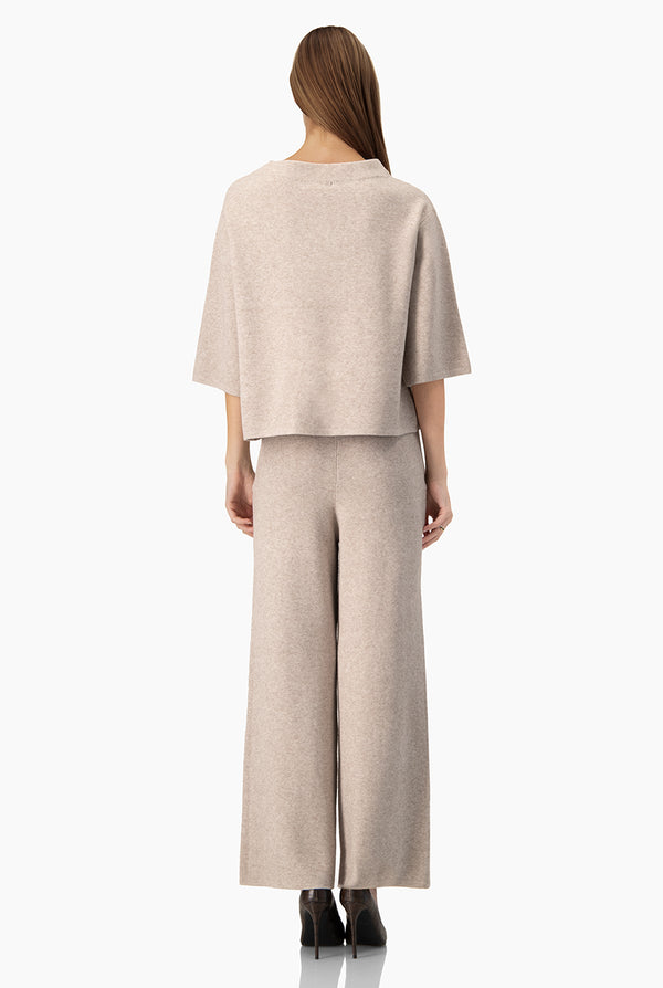 Set Suéter con Perlas y Pantalón