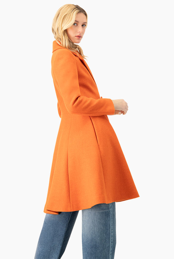 Abrigo Cruzado Naranja