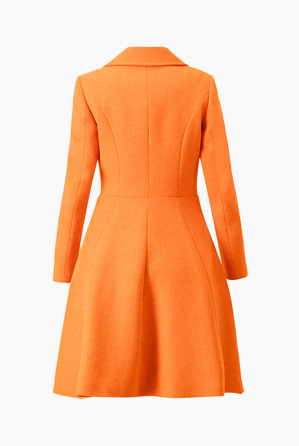 Abrigo Cruzado Naranja
