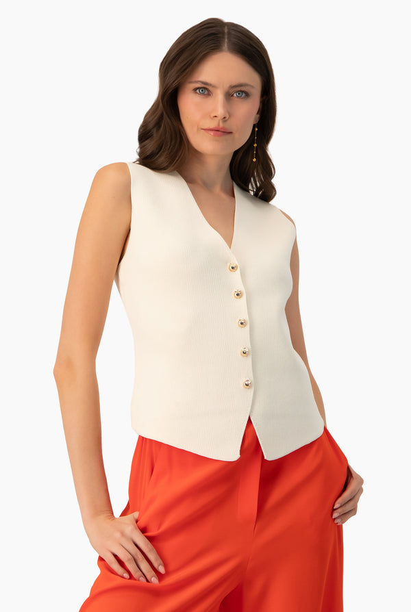 Suéter Cropped Franjas