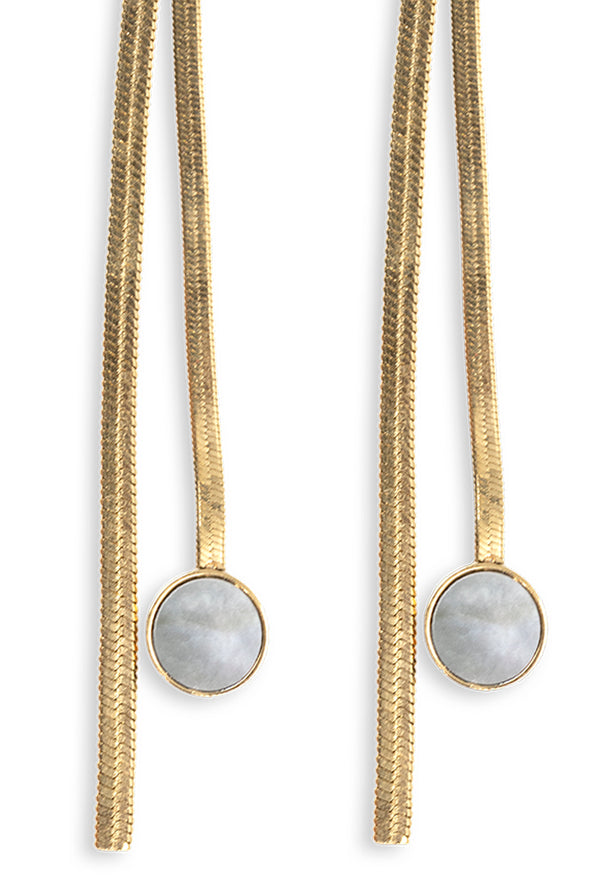 Aretes Golden Chain