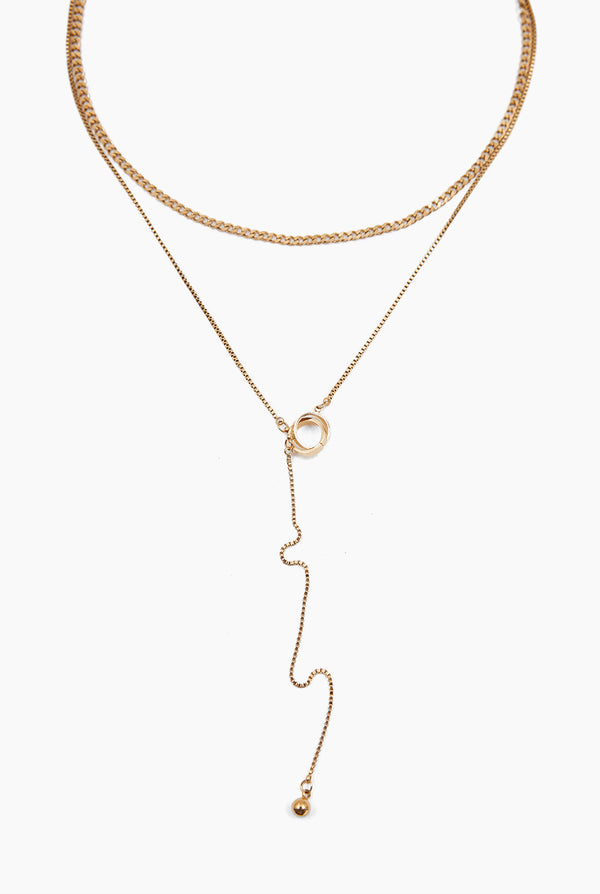 Collar Duo Lariat