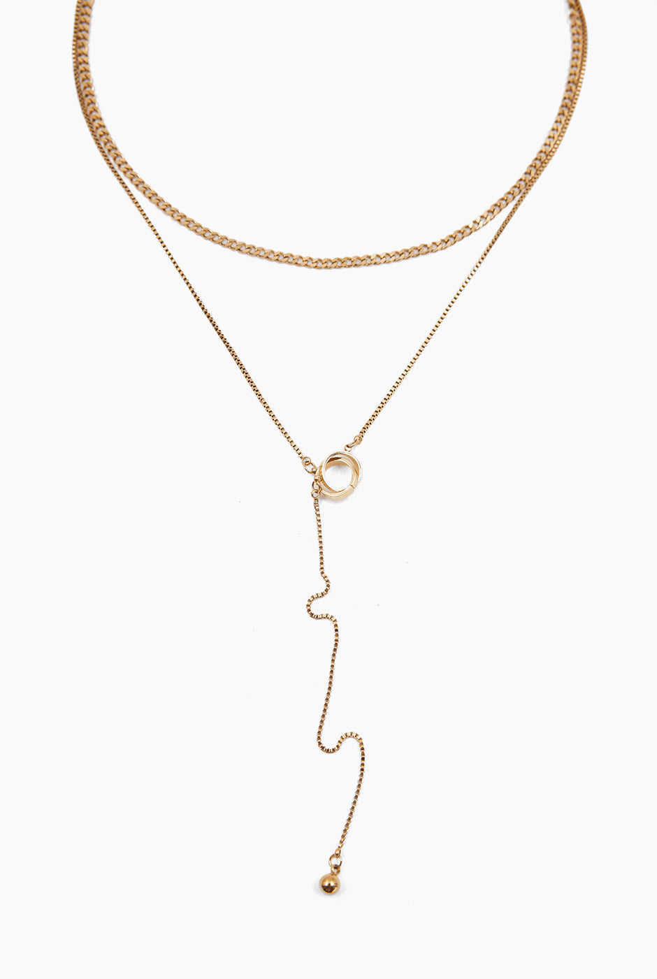 Collar Duo Lariat
