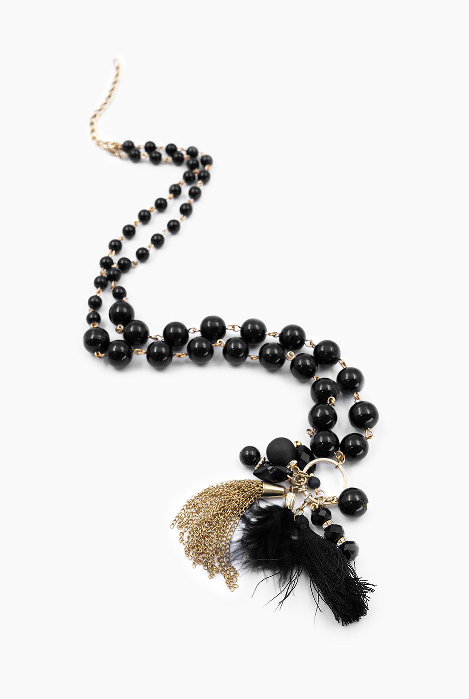 Collar Perlas y Colgantes