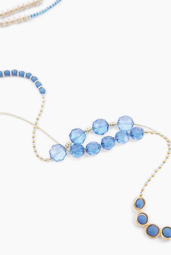 Collar Golden Blue