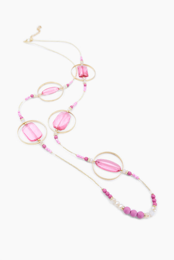 Collar Largo Hoops