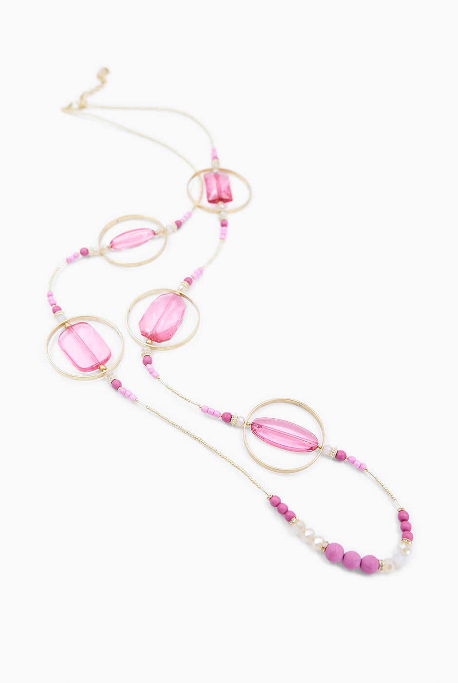 Collar Largo Hoops