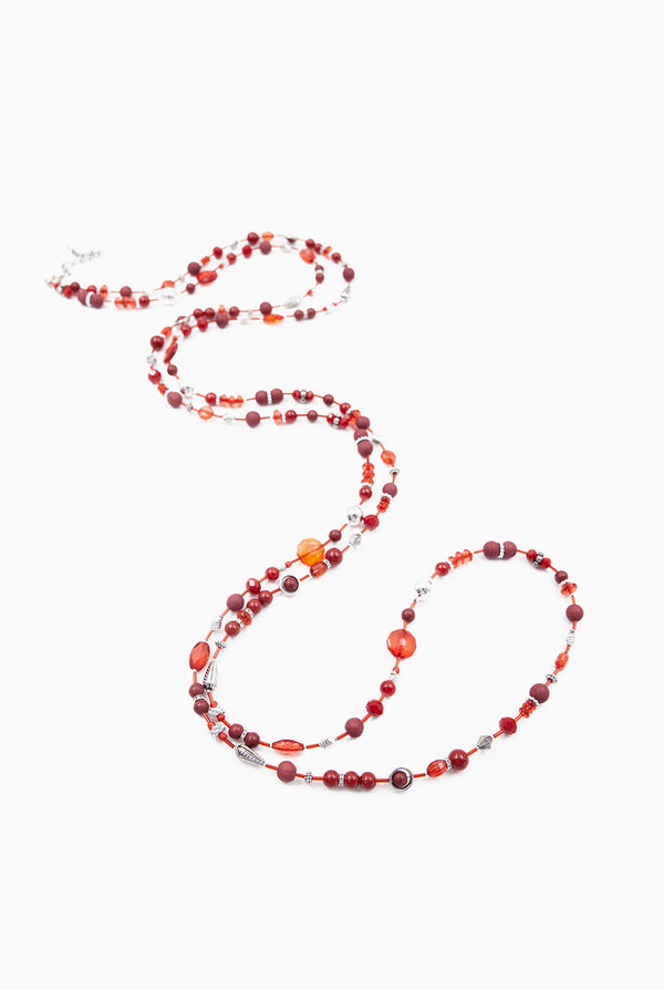Collar Red Beads