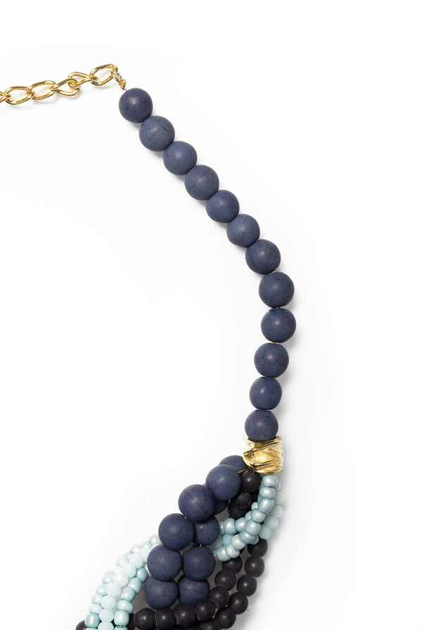 Collar Blue Braided