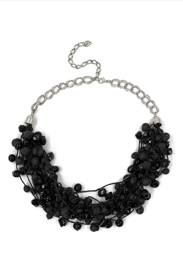 Collar Duo Black Bohemio