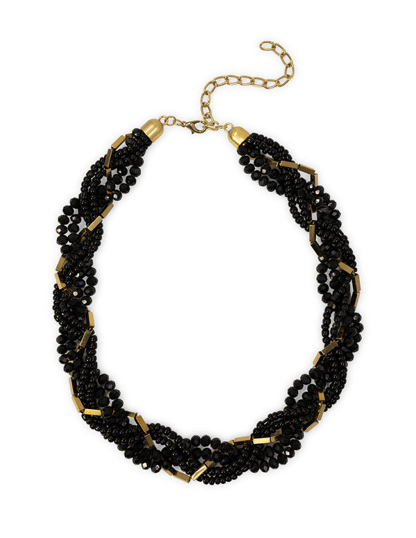 Collar Black Braid