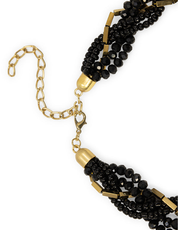 Collar Black Braid