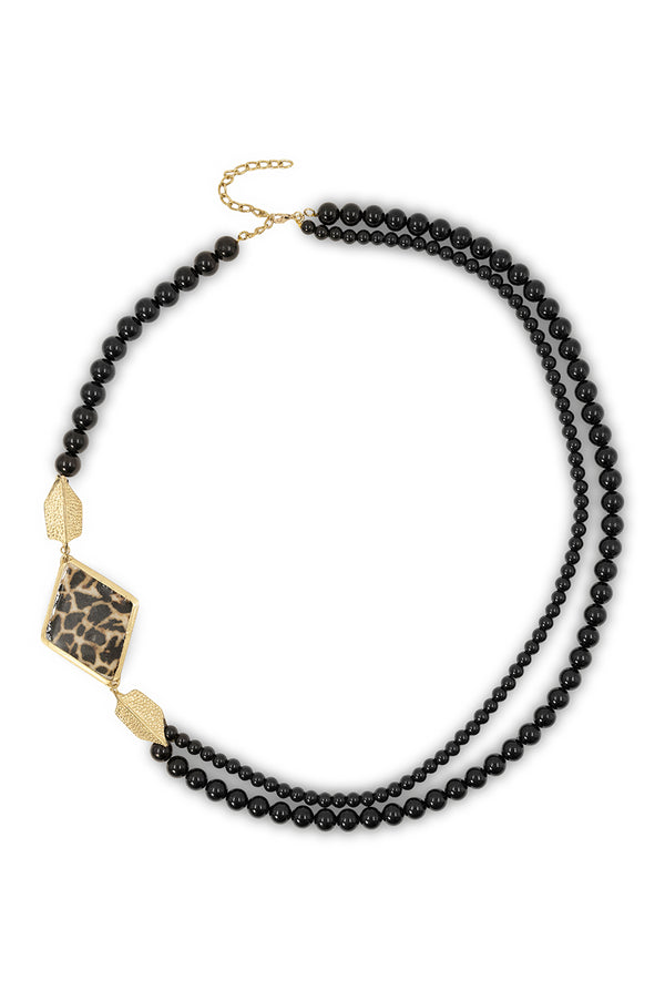 Collar Printed Rhomb