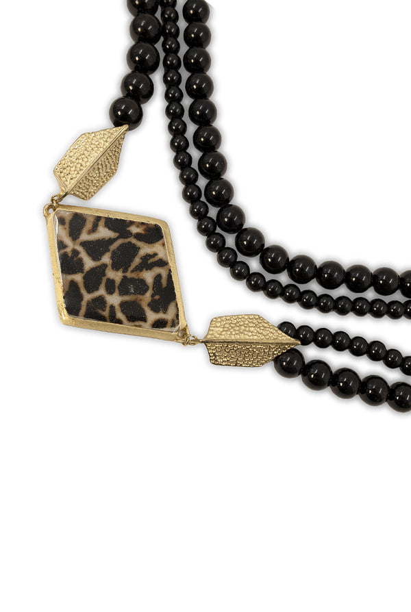 Collar Printed Rhomb