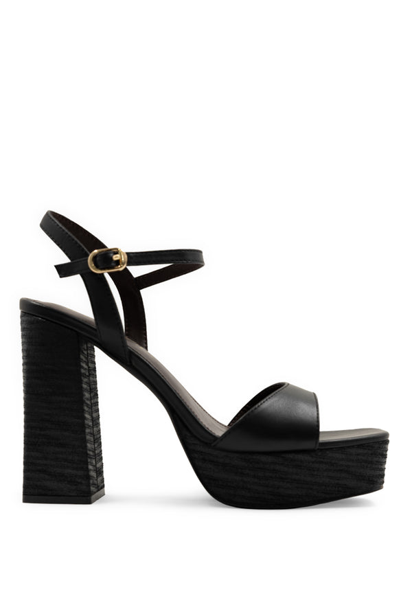 Sandalia Plataforma Chunky